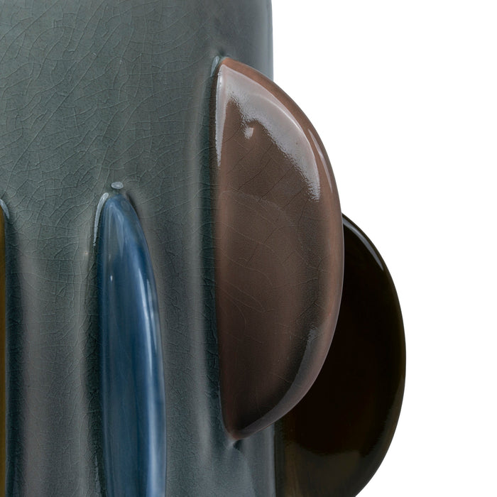 Colorful Fin Vase Style B (CFF-D25168B)