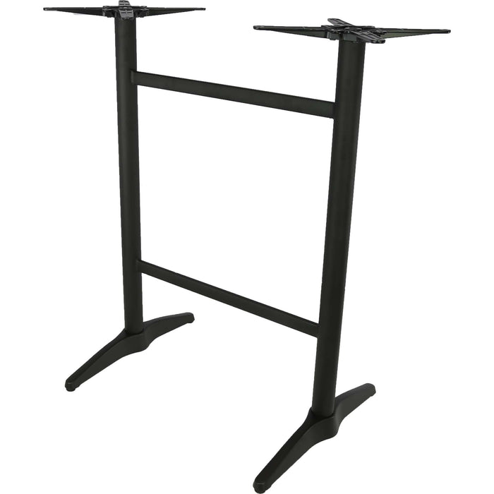 Durafurn Astoria Black BAR Twin Table Base - For 1200x800 tops