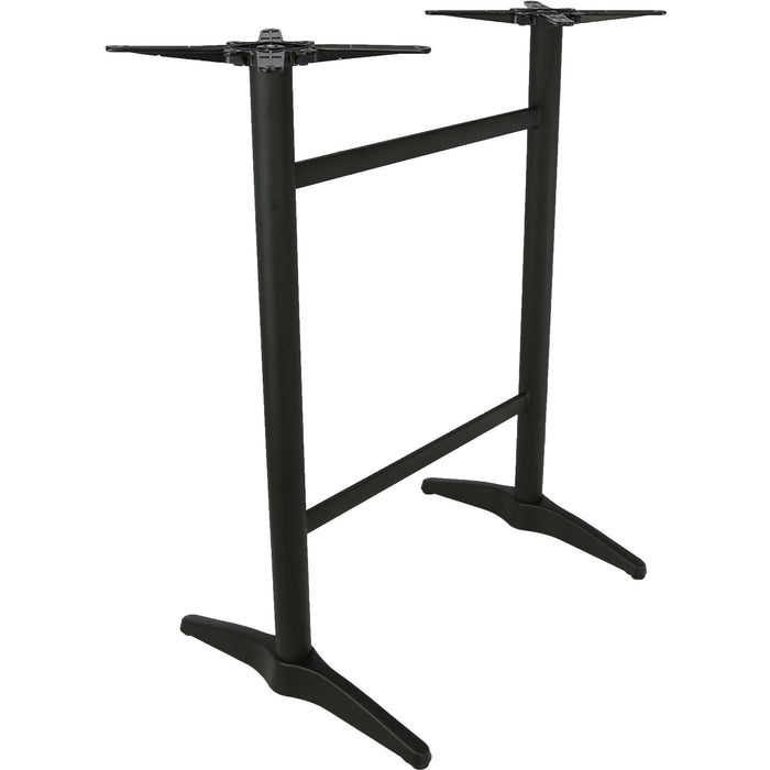 Durafurn Astoria Black BAR Twin Table Base - For 1200x800 tops