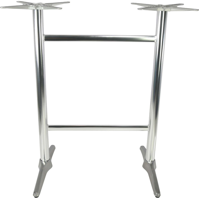 Durafurn Astoria Aluminium Twin BAR Table Base - For 1200x800 tops