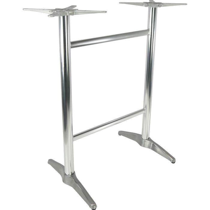 Durafurn Astoria Aluminium Twin BAR Table Base - For 1200x800 tops