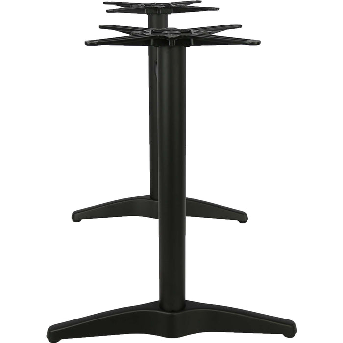 Durafurn Astoria Black Twin Table Base - For 1200x800 tops
