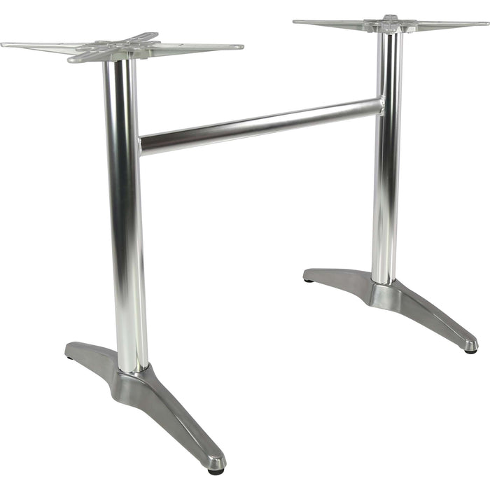 Durafurn Astoria Alum Twin Table Base - For 1200x800 tops