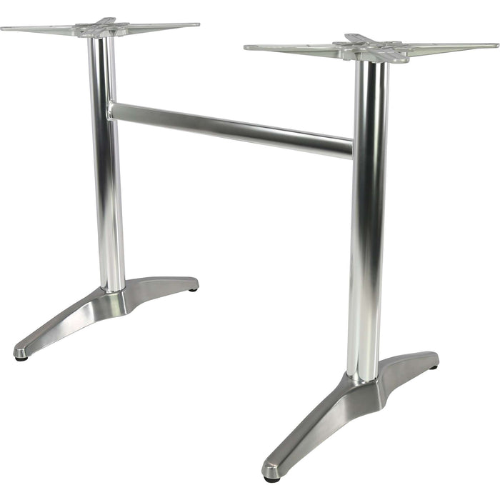 Durafurn Astoria Alum Twin Table Base - For 1200x800 tops