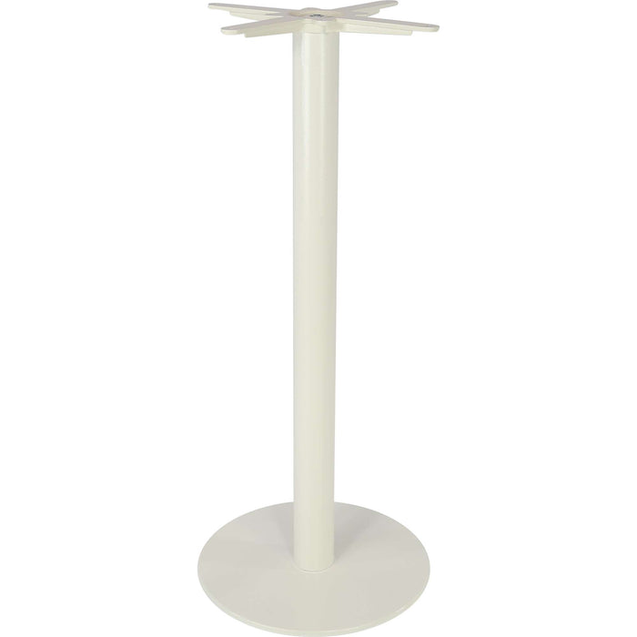 Durafurn Disco Bar Table Base 450DIA - White