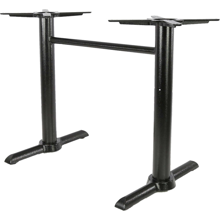 Durafurn Marlo Twin Table Base - Black