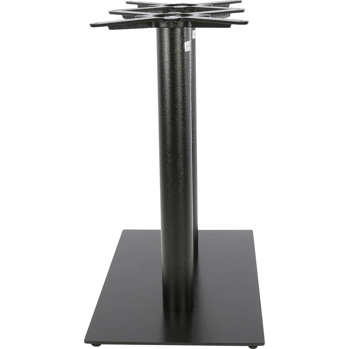 Durafurn Rectangle 40x75 Twin Table Base -Black