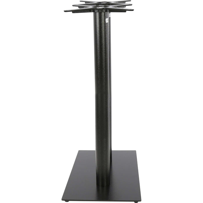 Durafurn Rectangle 40x75 Bar Twin Table Base - Black