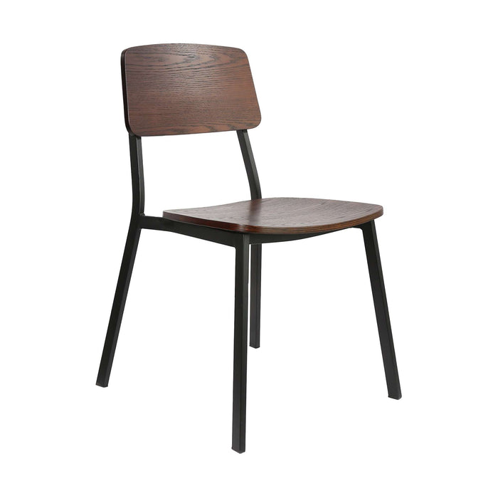 Durafurn Denver Chair - Dark Natural Ply Seat & Backrest