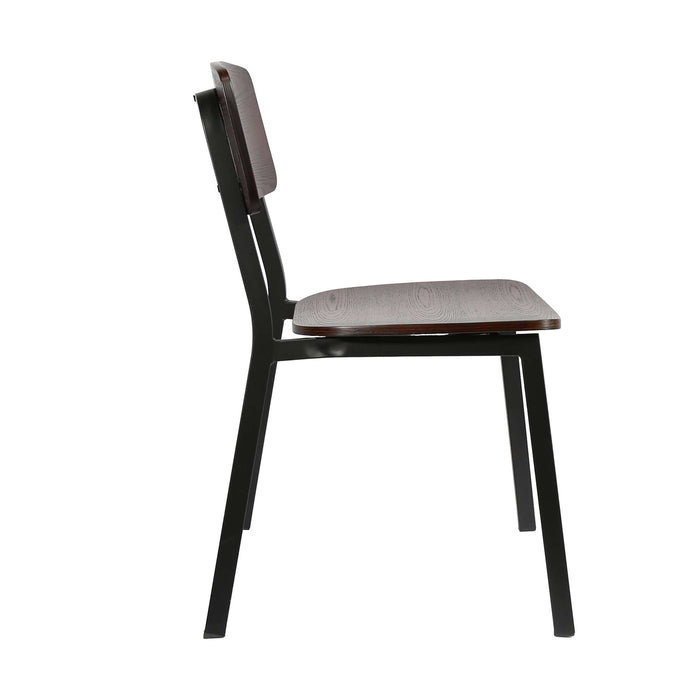 Durafurn Denver Chair - Dark Natural Ply Seat & Backrest