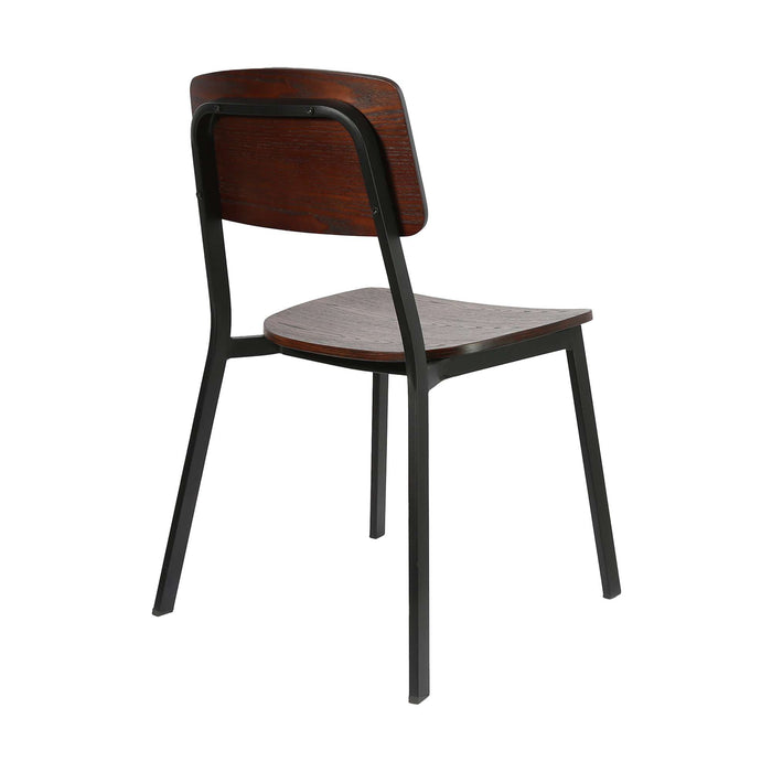 Durafurn Denver Chair - Dark Natural Ply Seat & Backrest