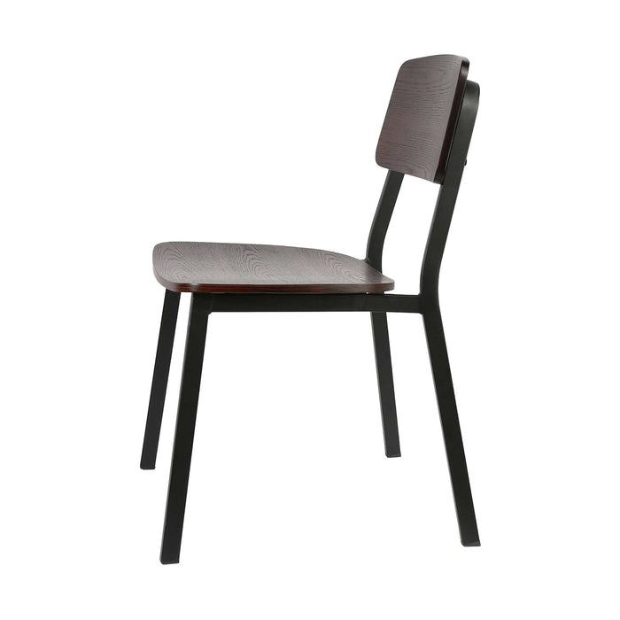 Durafurn Denver Chair - Dark Natural Ply Seat & Backrest