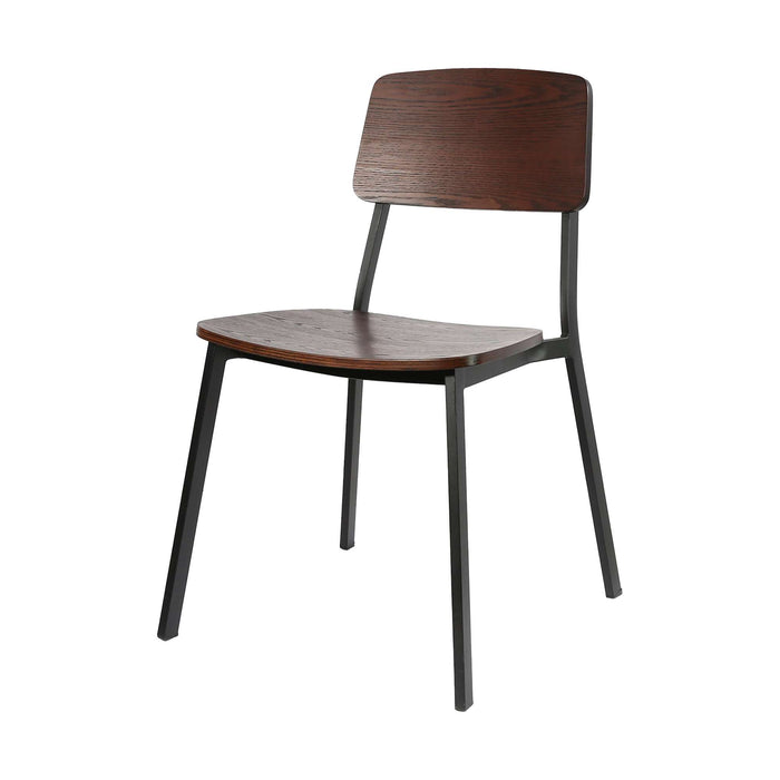 Durafurn Denver Chair - Dark Natural Ply Seat & Backrest