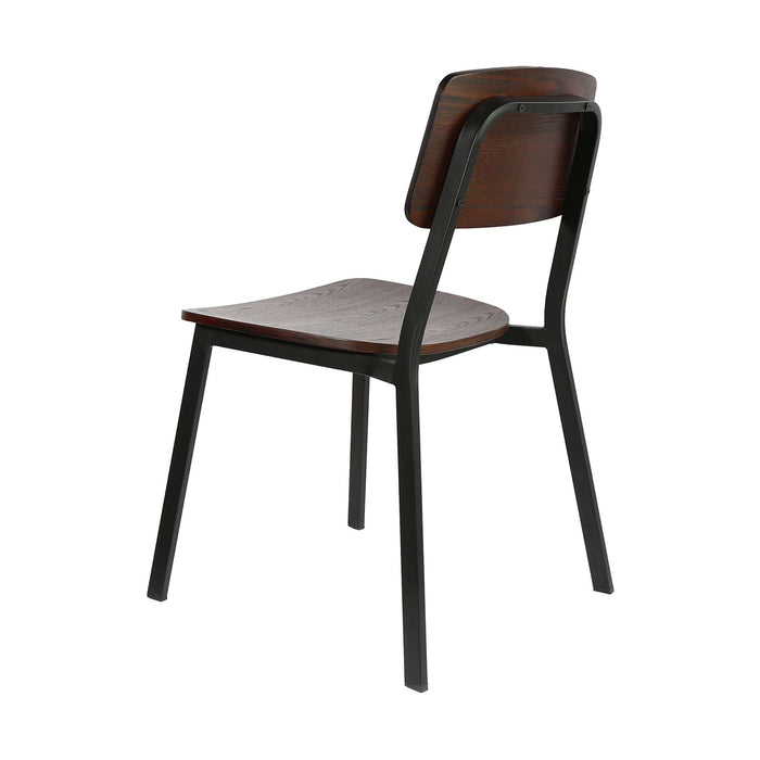 Durafurn Denver Chair - Dark Natural Ply Seat & Backrest