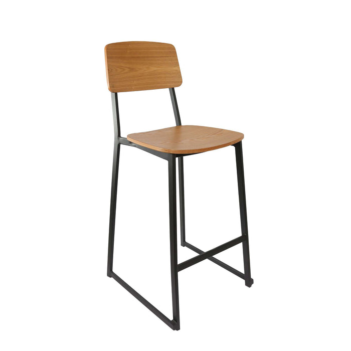 Durafurn Denver Barstool - Natural Ply Seat & Backrest