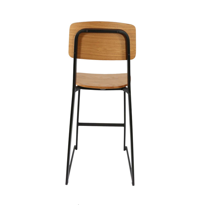 Durafurn Denver Barstool - Natural Ply Seat & Backrest