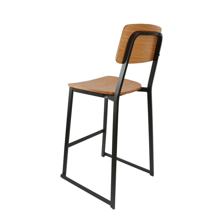 Durafurn Denver Barstool - Natural Ply Seat & Backrest