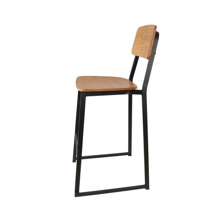 Durafurn Denver Barstool - Natural Ply Seat & Backrest