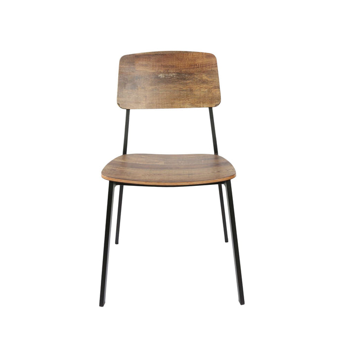 Durafurn Denver Chair - Rustic Wood Ply Seat & Backrest