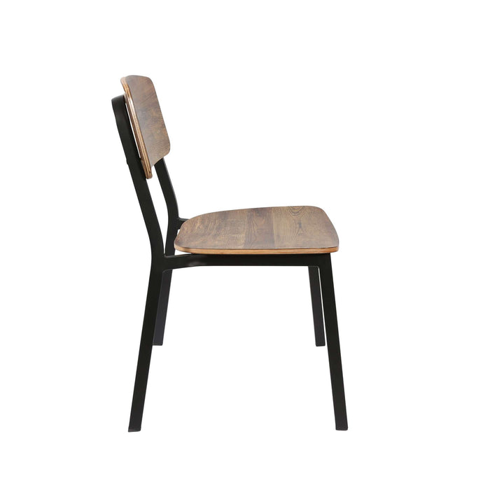Durafurn Denver Chair - Rustic Wood Ply Seat & Backrest