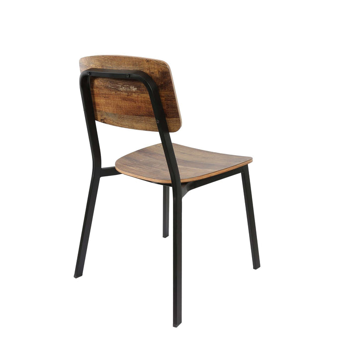 Durafurn Denver Chair - Rustic Wood Ply Seat & Backrest
