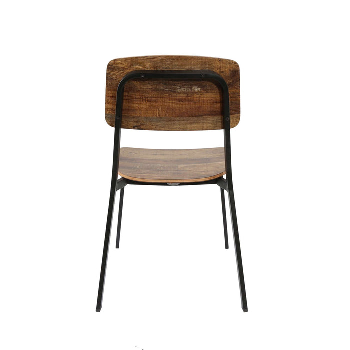 Durafurn Denver Chair - Rustic Wood Ply Seat & Backrest