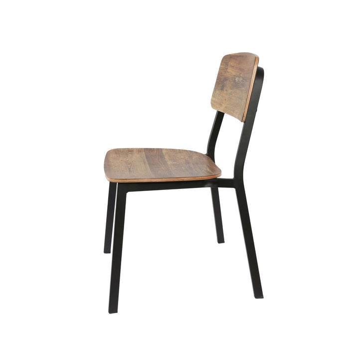 Durafurn Denver Chair - Rustic Wood Ply Seat & Backrest