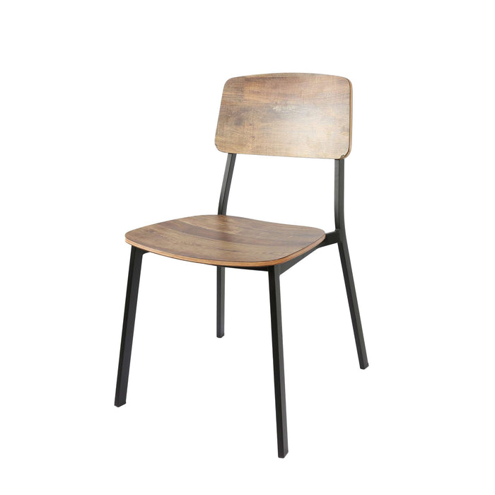 Durafurn Denver Chair - Rustic Wood Ply Seat & Backrest