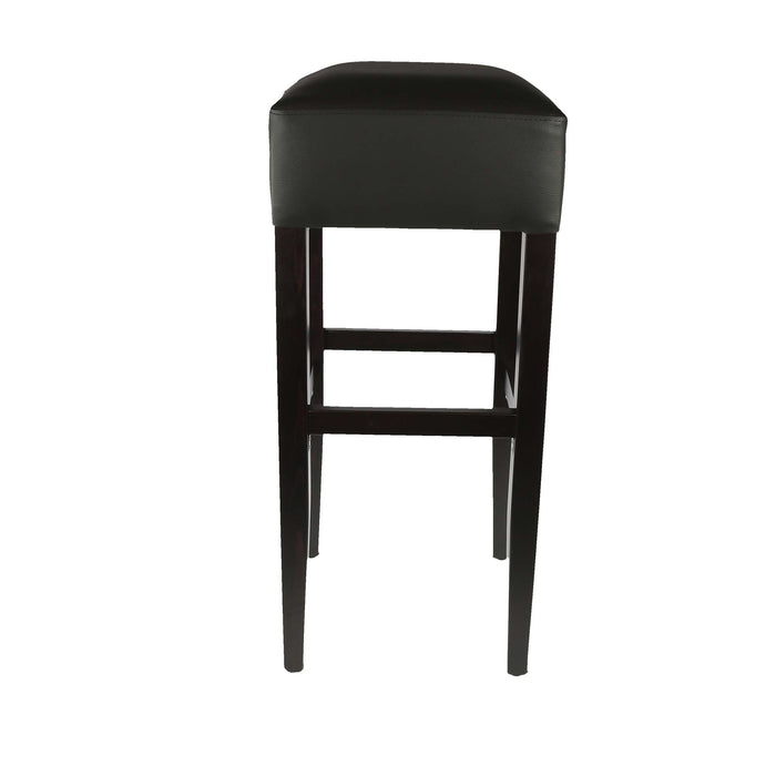 Durafurn Apollo Stool - Wenge H - Black Vinyl