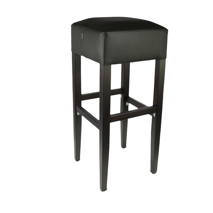 Durafurn Apollo Stool - Wenge H - Black Vinyl