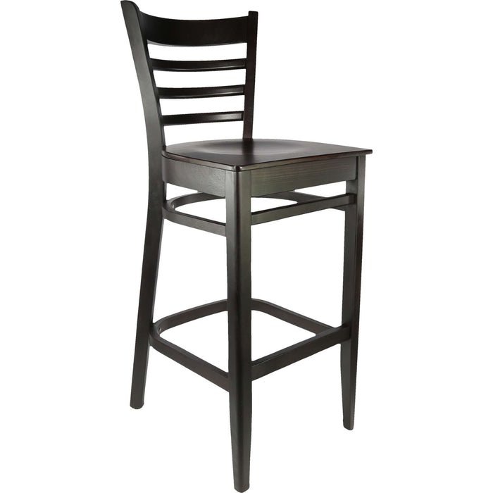 Durafurn Florence Barstool - Chocolate - Ply Seat
