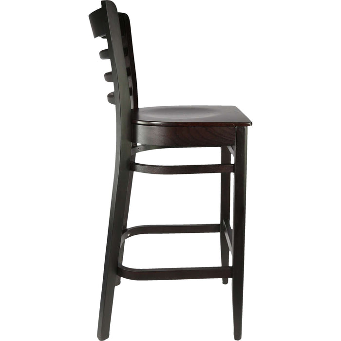 Durafurn Florence Barstool - Chocolate - Ply Seat