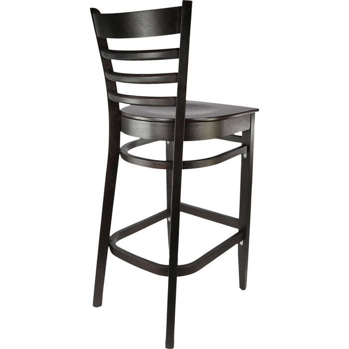 Durafurn Florence Barstool - Chocolate - Ply Seat