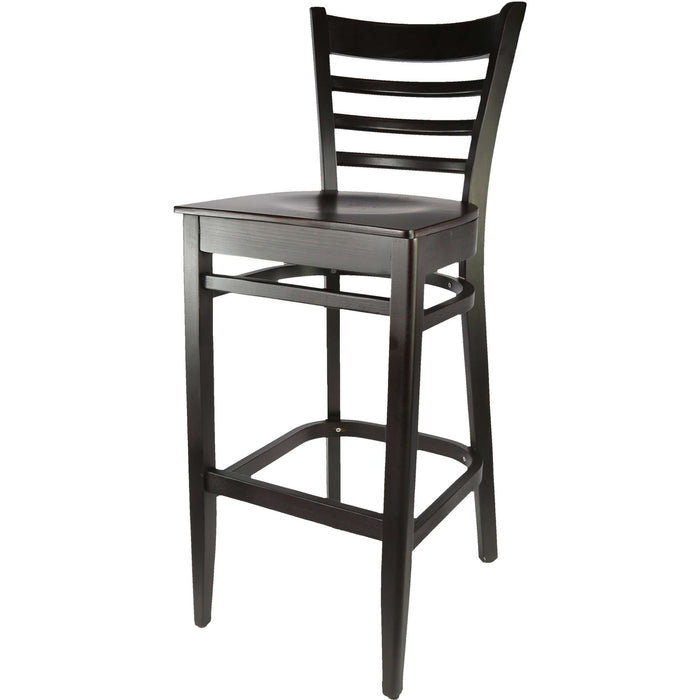 Durafurn Florence Barstool - Chocolate - Ply Seat