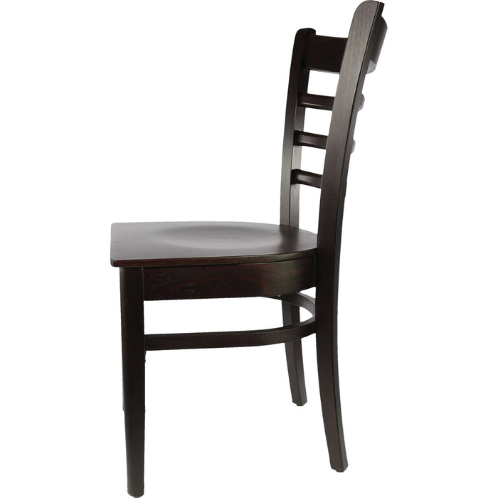 Durafurn Florence Chair - Chocolate - Ply Seat