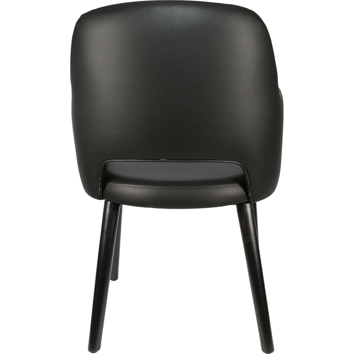 Durafurn Sorbet Chair - Black Legs/Black Vinyl