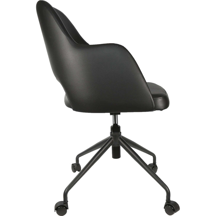 Durafurn Sorbet Office Chair - Black Vinyl