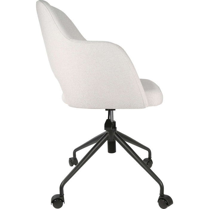 Durafurn Sorbet Office Chair - Light Grey Fabric