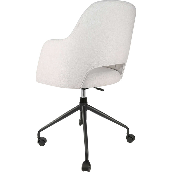 Durafurn Sorbet Office Chair - Light Grey Fabric