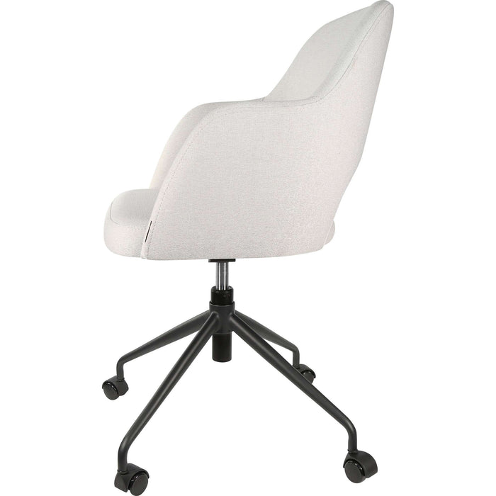 Durafurn Sorbet Office Chair - Light Grey Fabric