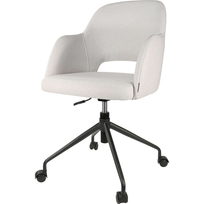 Durafurn Sorbet Office Chair - Light Grey Fabric