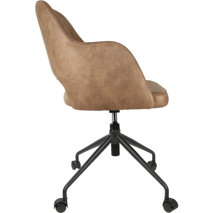 Durafurn Sorbet Office Chair - Mocha Fabric