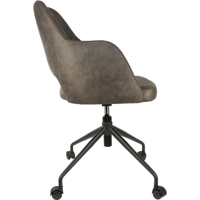 Durafurn Sorbet Office Chair - Charcoal Fabric