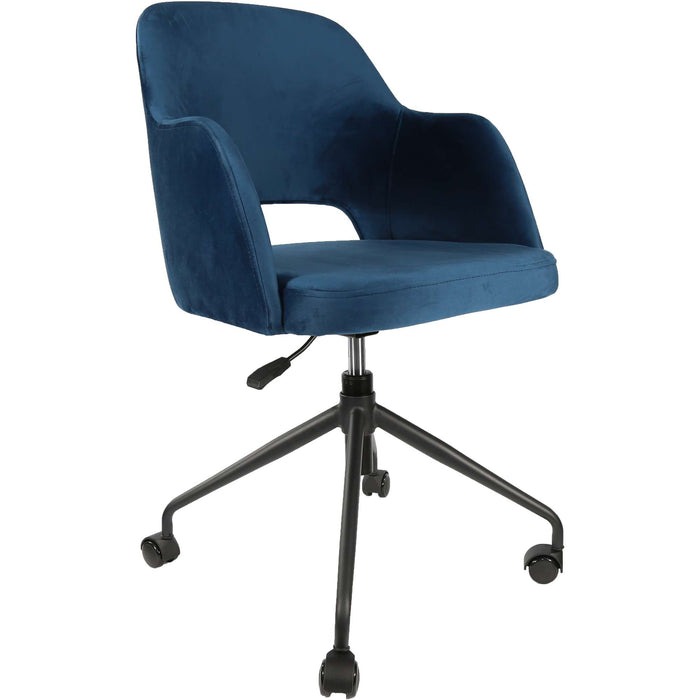 Durafurn Sorbet Office Chair - Denim Velvet