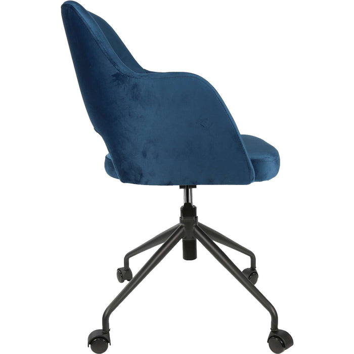 Durafurn Sorbet Office Chair - Denim Velvet