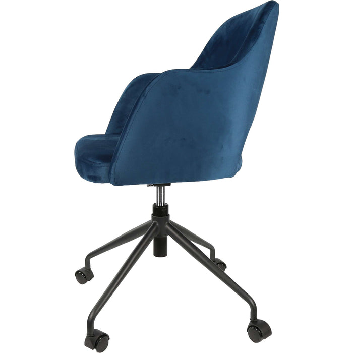 Durafurn Sorbet Office Chair - Denim Velvet