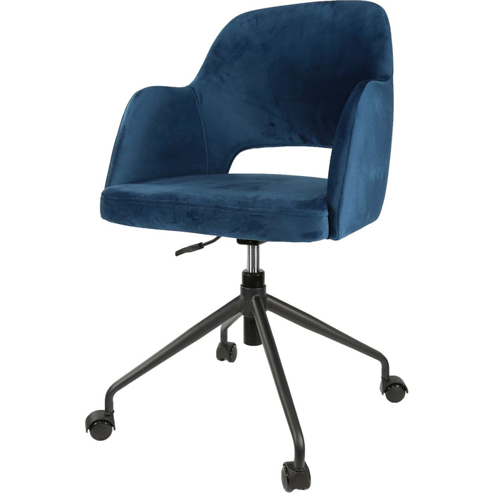Durafurn Sorbet Office Chair - Denim Velvet