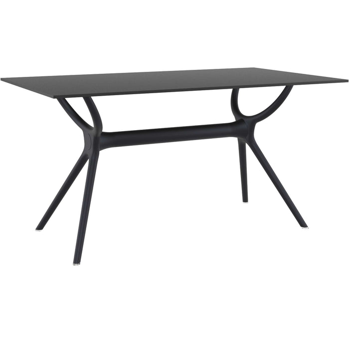 Siesta Air Table 140 - Black (Top & Base)