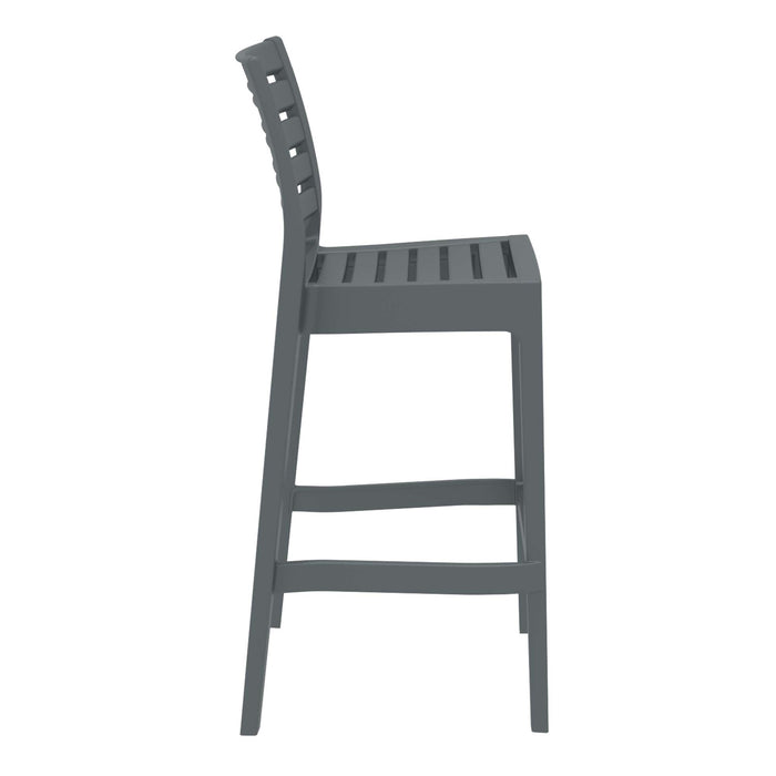 Siesta Ares Bar Stool 75cm (Dry Bar Height) - Anthracite
