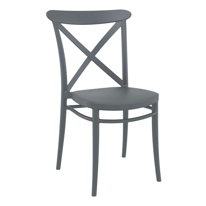 Siesta Cross Chair - Anthracite